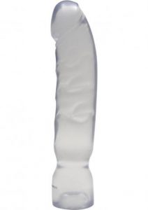 Doc Johnson Crystal Jellies Big Boy 12 Inch Clear